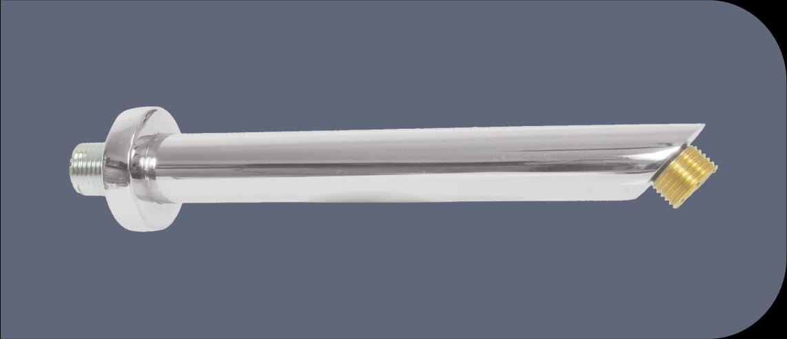 Round shower arm